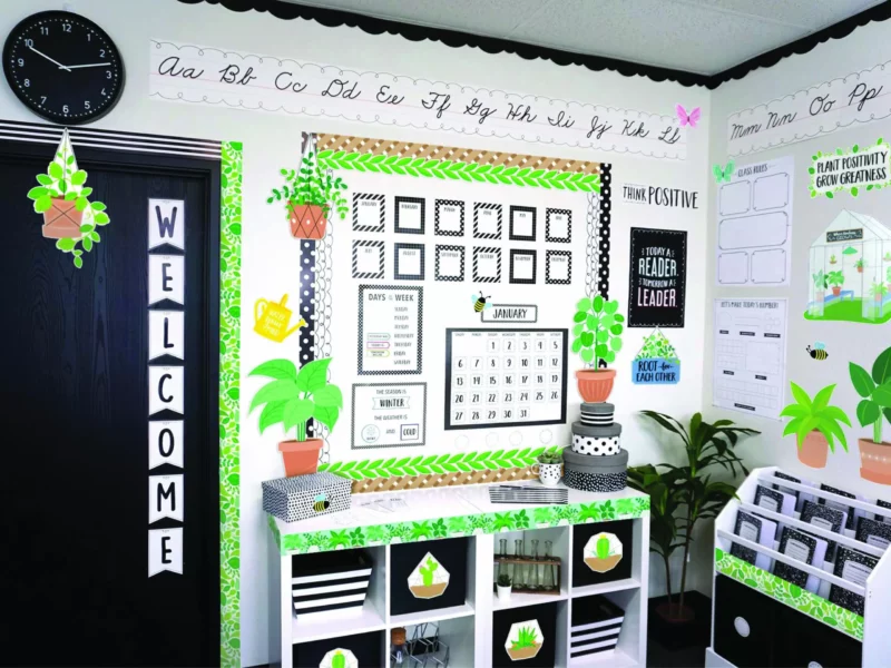 Potted plants (positively plants, ez border)
