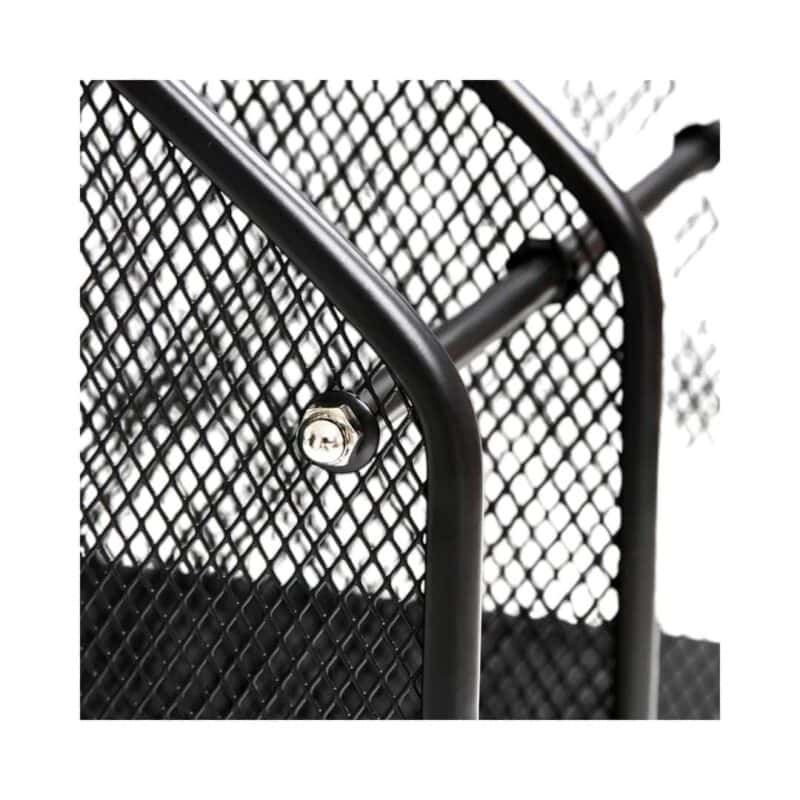 Foska - metal mesh magazine rack – 3 column 290x240x310mm