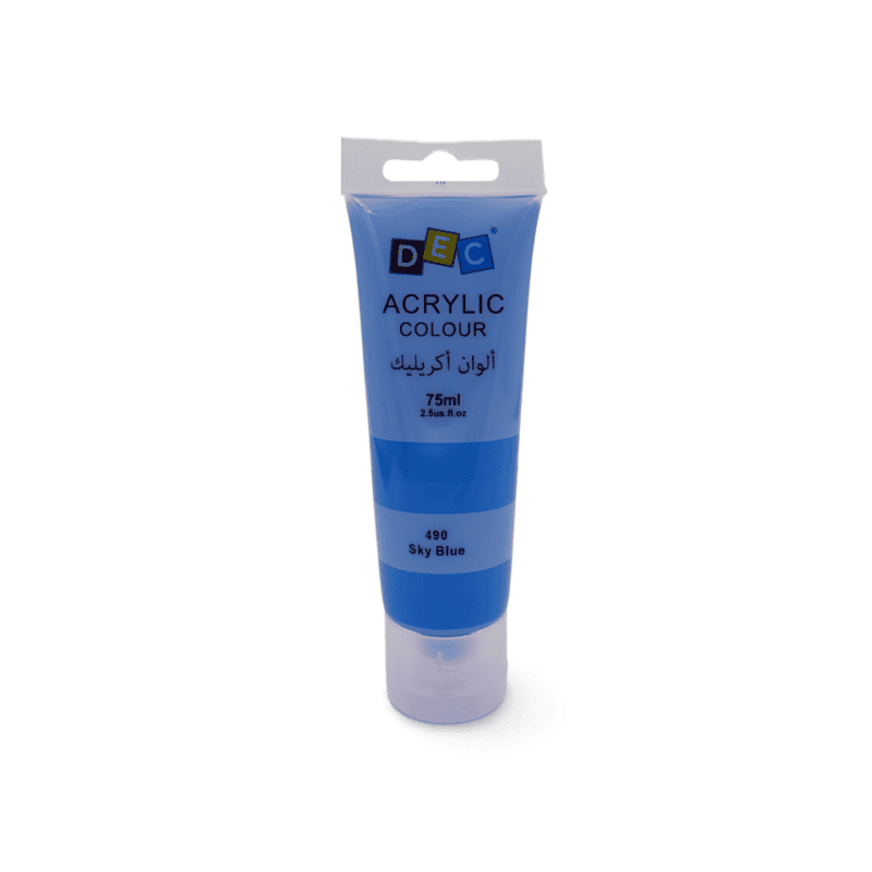 Artists acrylic paint 75 ml dec