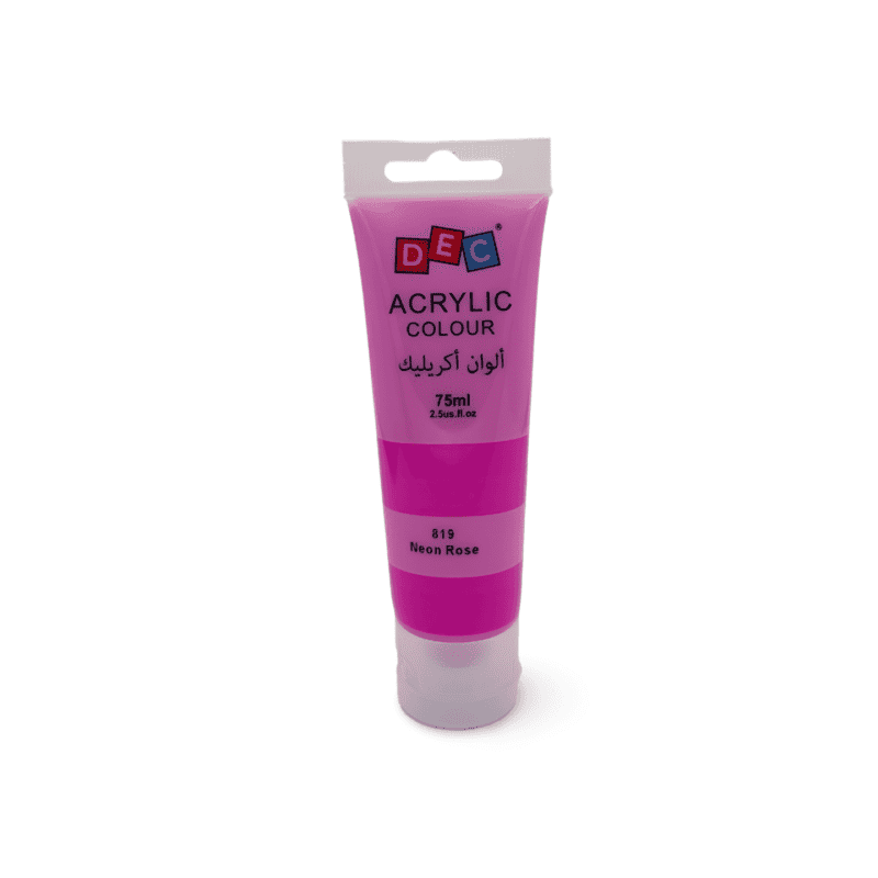 Artists acrylic paint 75 ml dec