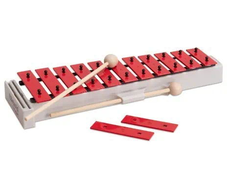 Betzold Musik sopran Glockenspiel rot