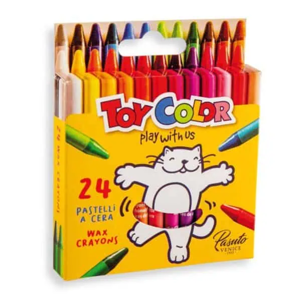 24 Color Toy Color Wax Crayons