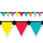 Pennant party border (ez border)