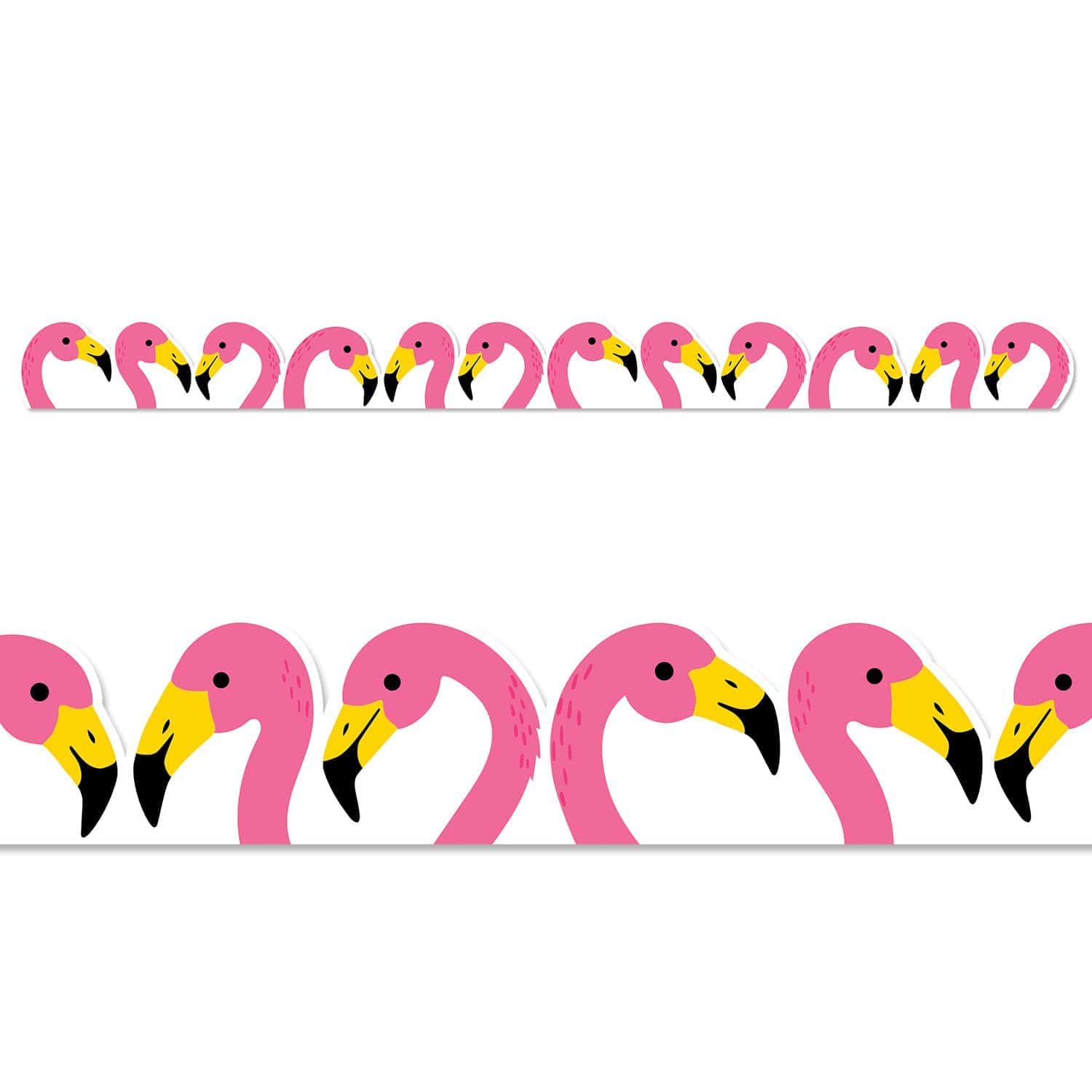 Flamingos border (palm, ez border)