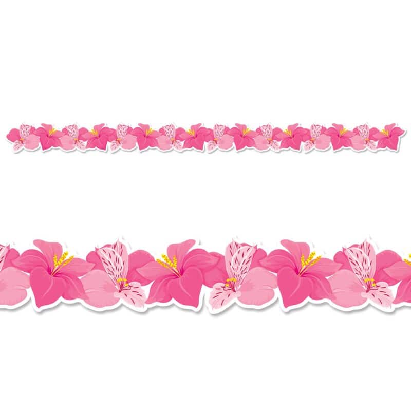 Pink blooms border (ez border)