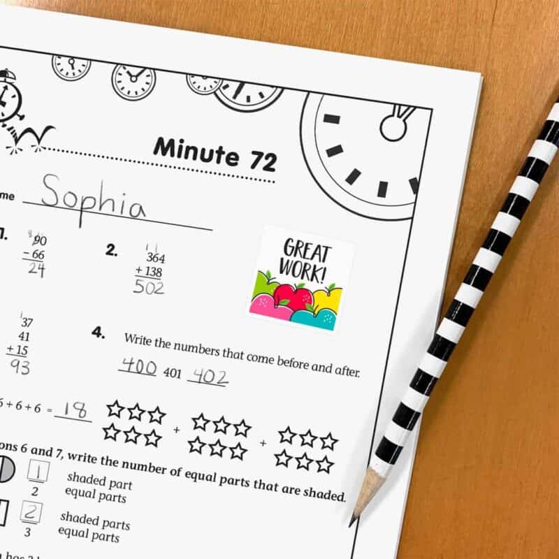 Doodle apple rewards (core decor) stickers