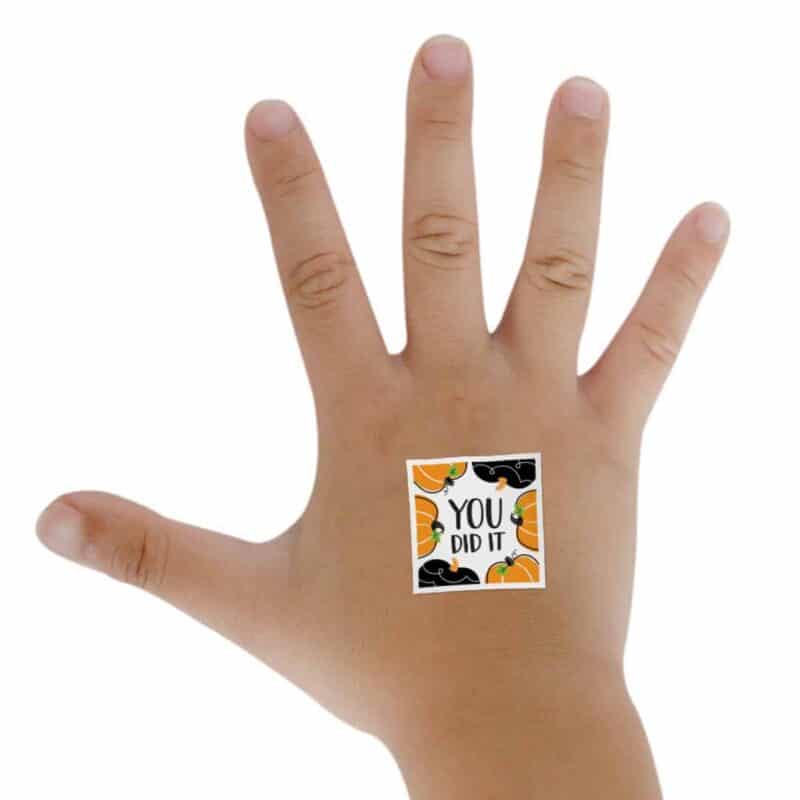 Doodle pumpkin rewards (core decor) stickers