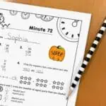 Doodle pumpkin rewards (core decor) stickers