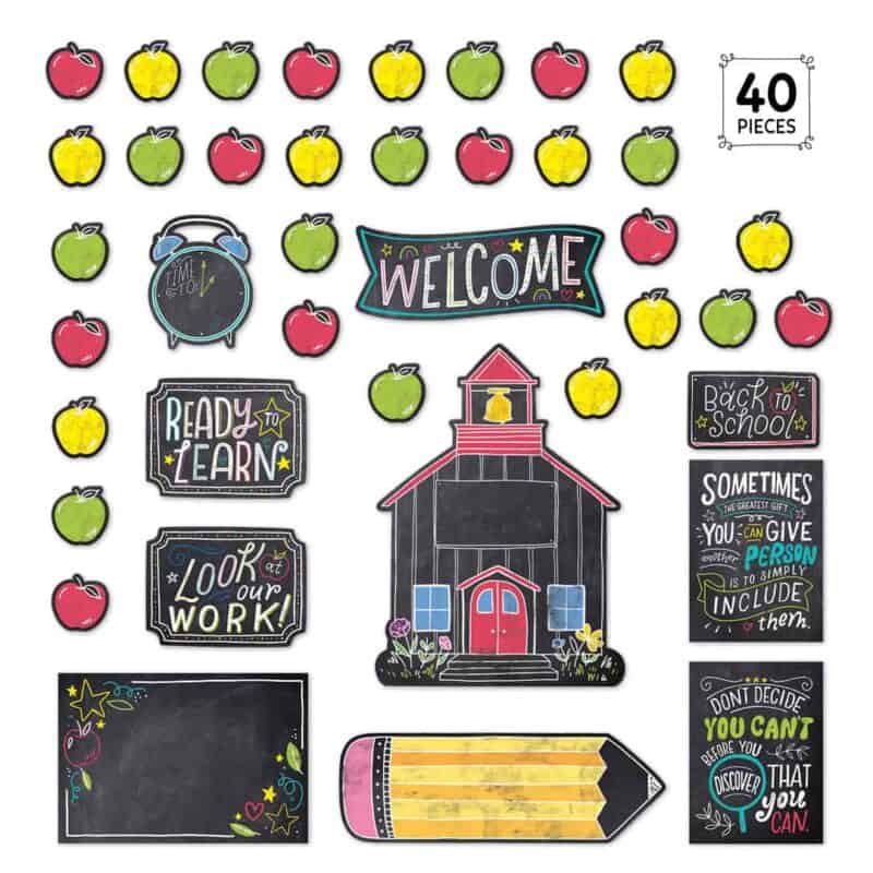 School time fun (chalk it up! ) bulletin board