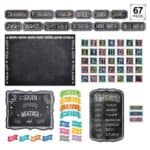 Chalk it up! calendar set (chalk it up!) bulletin board