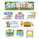 Class jobs (jungle friends) mini bulletin board