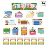 Class jobs (jungle friends) mini bulletin board