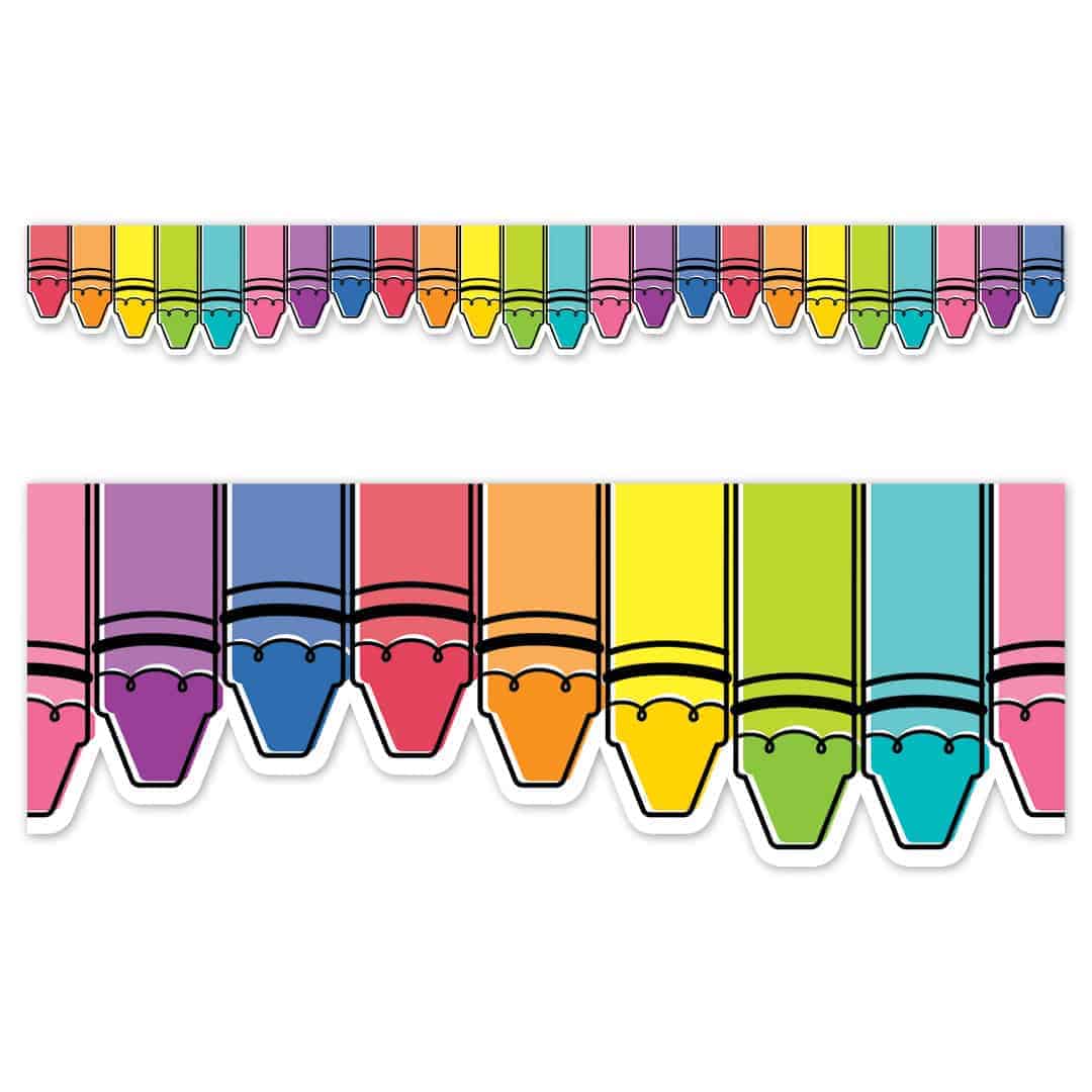 Doodle crayons (cd) ez border