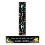 Welcome (star bright) banner