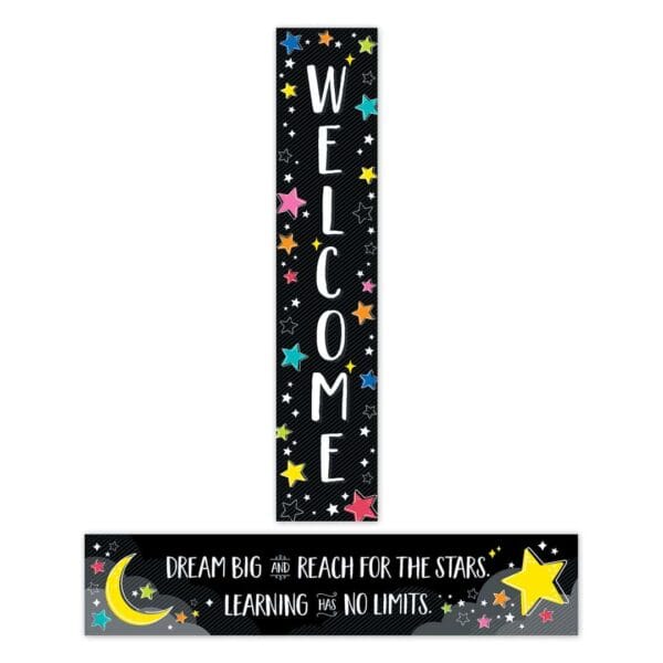Welcome (star bright) banner