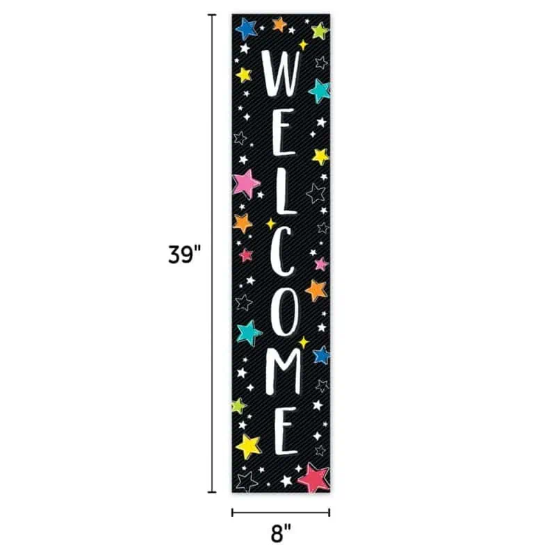 Welcome (star bright) banner