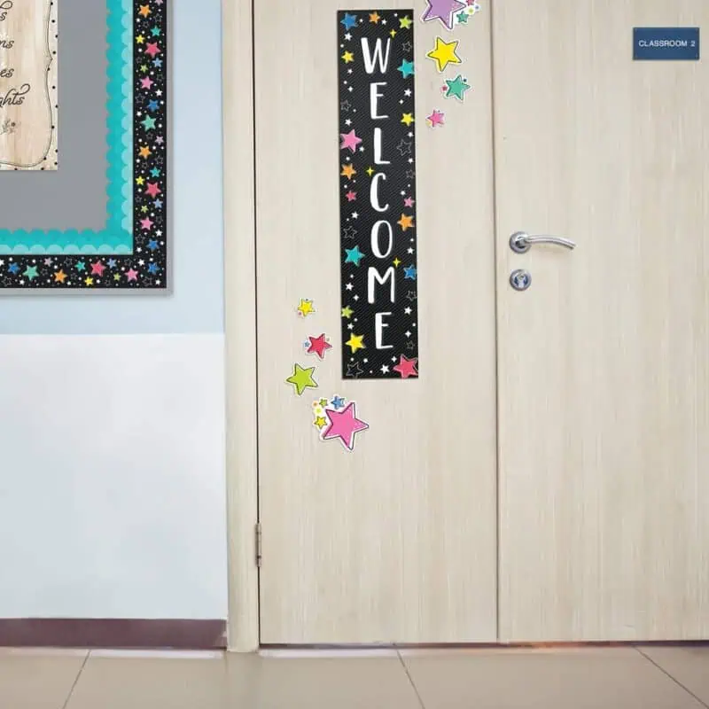 Welcome (star bright) banner