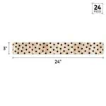 Polka dots on wood (cd) ez border