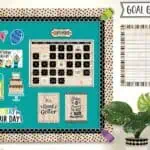 Polka dots on wood (cd) ez border