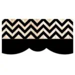Black and wood chevron (cd) ez border