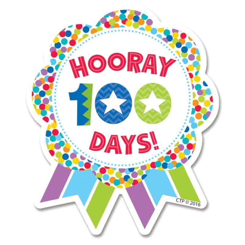 Hooray 100 days! Ribbon rewards