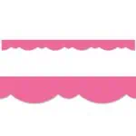 Pink Stylish Scallops Border (Core Decor, EZ Border)