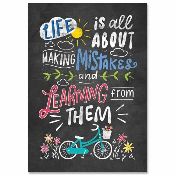 Inspire U Poster: Mistakes (Chalk It Up!)