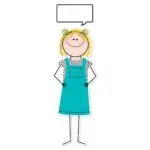 Jumbo Tommie Stick Kid Banner (Stick Kids)