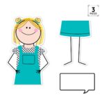 Jumbo Tommie Stick Kid Banner (Stick Kids)