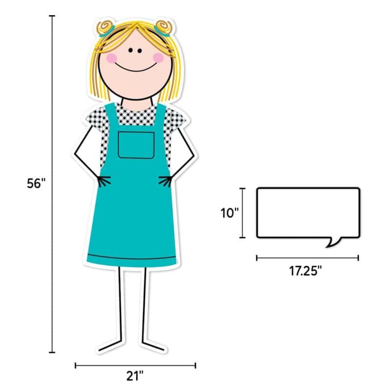 Jumbo tommie stick kid banner (stick kids)
