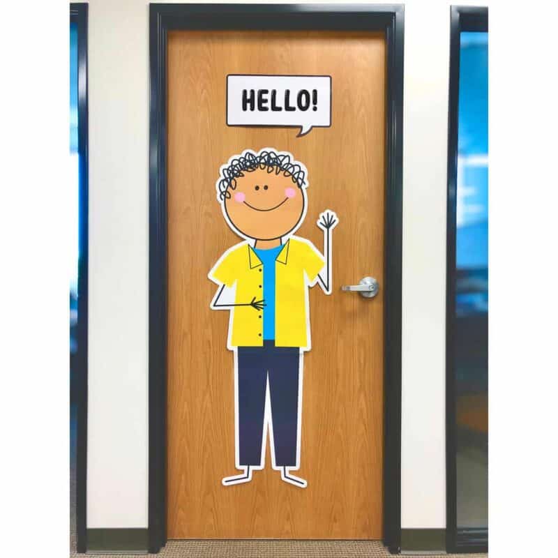 Jumbo jessie stick kid banner (stick kids)