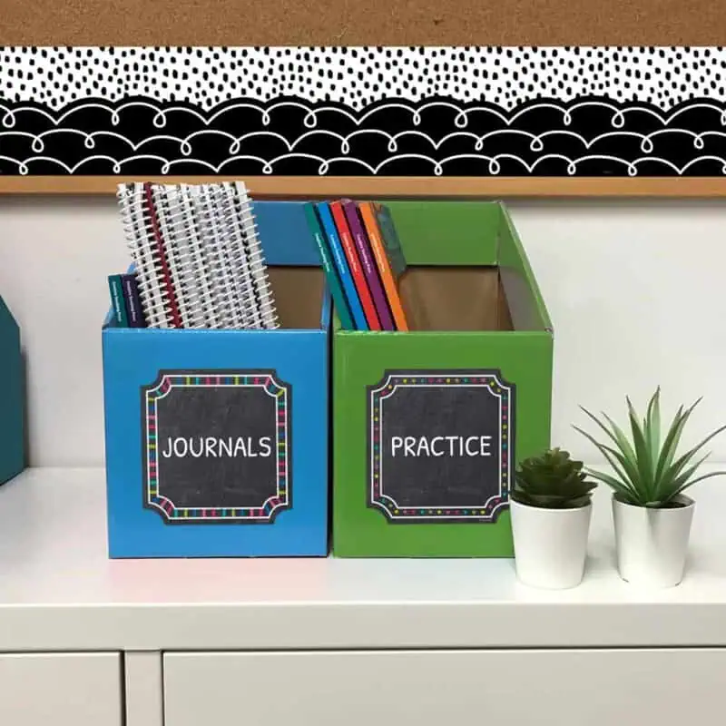 Colorful Chalk Cards Designer Cut-Outs (6") (Chalk It Up!)