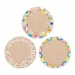Colorful Kraft Cards Designer Cut-Outs (6") (Krafty Pop)