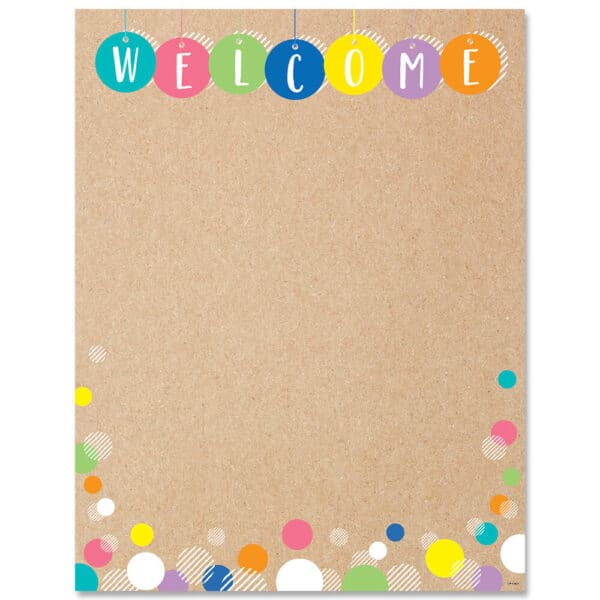 Welcome Chart (Krafty Pop)