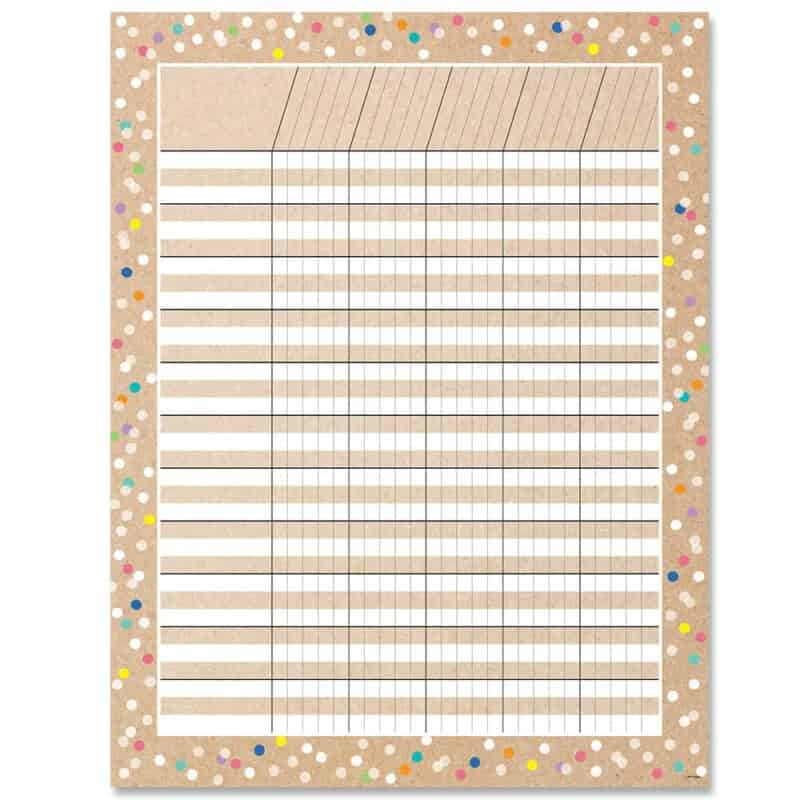 Incentive chart (krafty pop)
