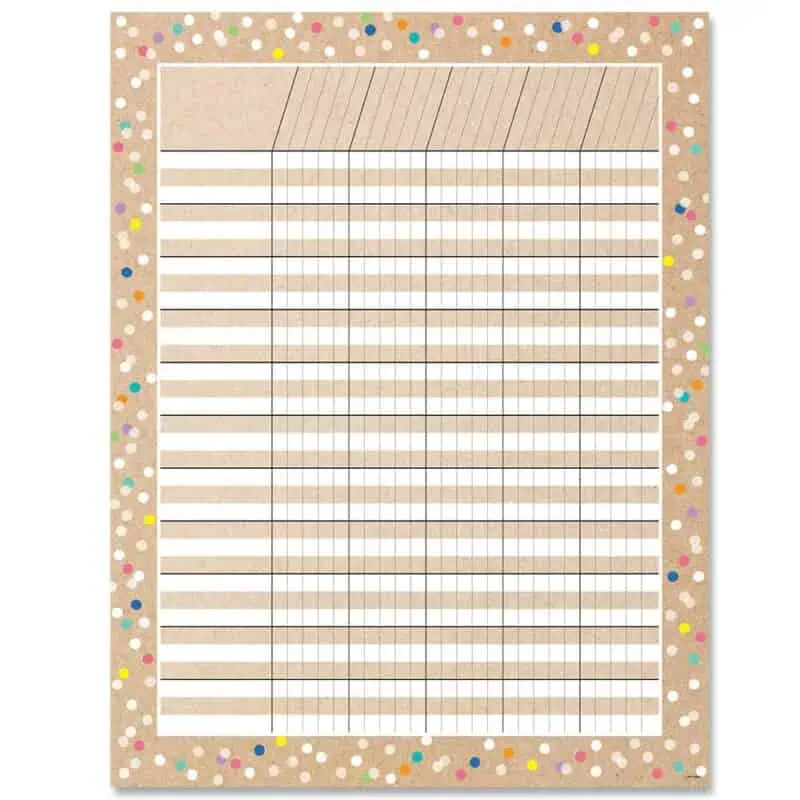 Incentive Chart (Krafty Pop)
