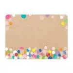 Colorful Kraft Bubbles Labels (Krafty Pop)