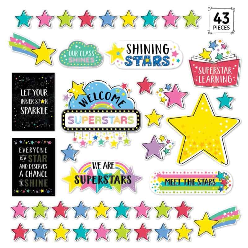 Shine bright bulletin board (star bright)