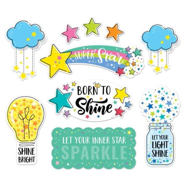 Positive Thinking Mini Bulletin Board (Star Bright)
