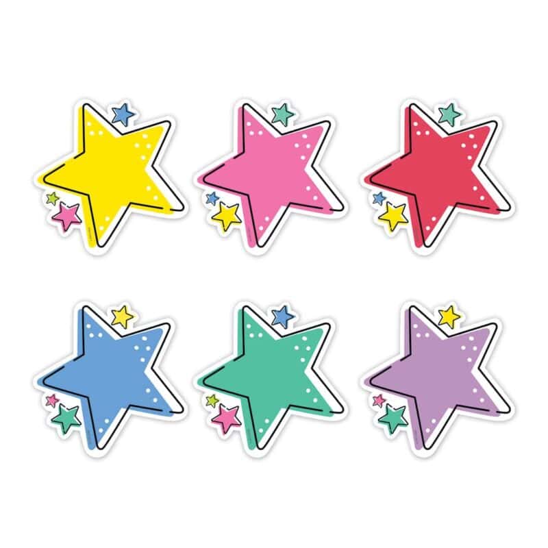 Star bright designer cut-outs (6")