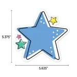 Star Bright Designer Cut-Outs (6")