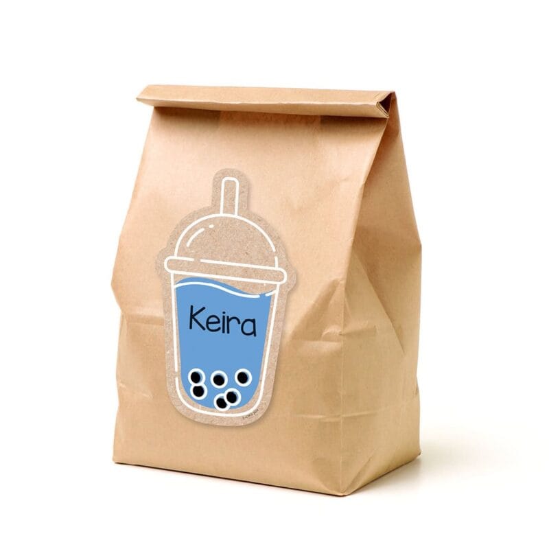 Boba cups designer cut-outs (6") (krafty pop)