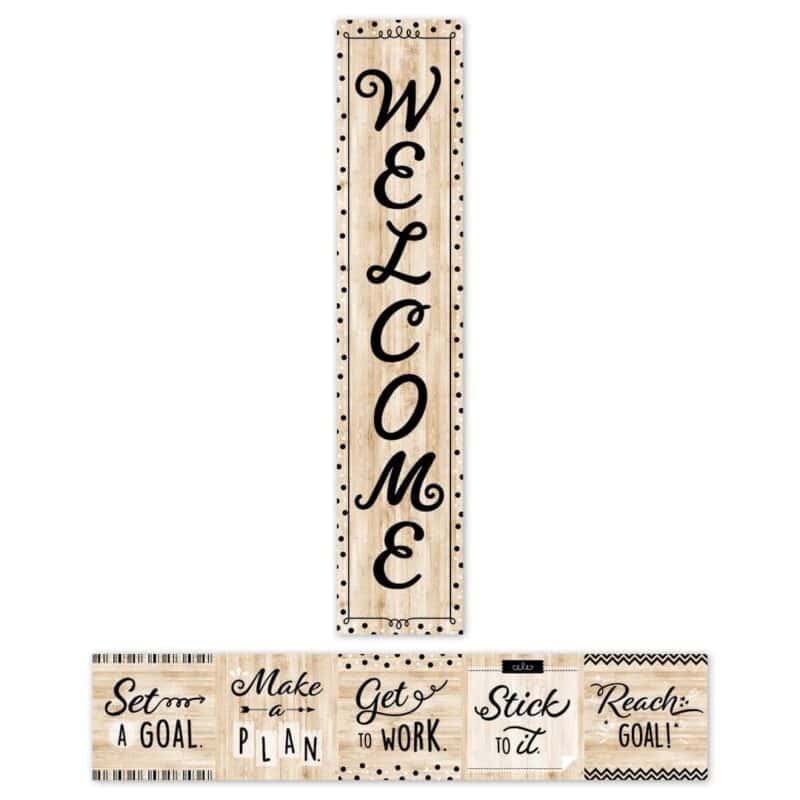 Welcome banner (core decor)