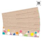 Colorful Kraft Bubbles Name Plates (Krafty Pop)