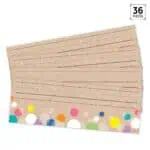 Colorful Kraft Bubbles Name Plates (Krafty Pop)