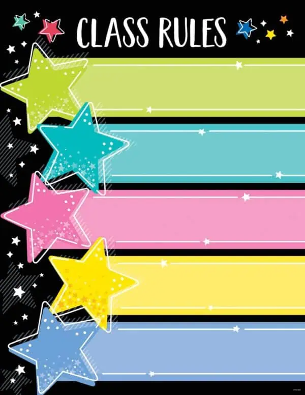 Class Rules Chart (Star Bright)