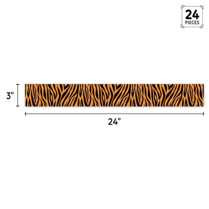 Jungle friends tiger stripes ez border
