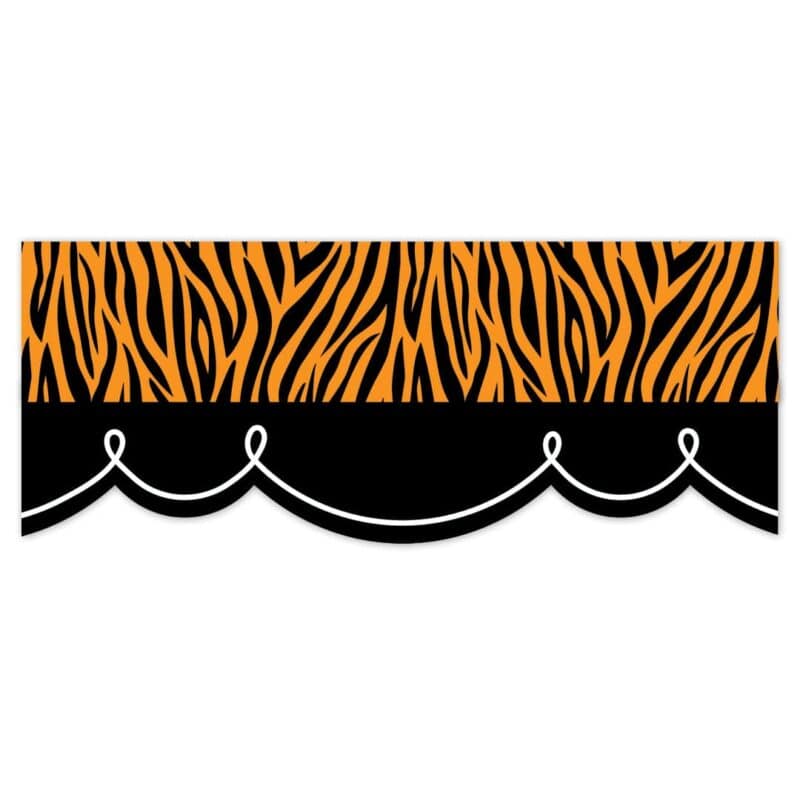Jungle friends tiger stripes ez border