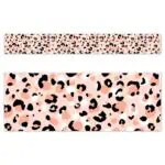 Jungle Friends Blush Leopard EZ Border