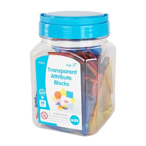 a plastic container with a blue lid